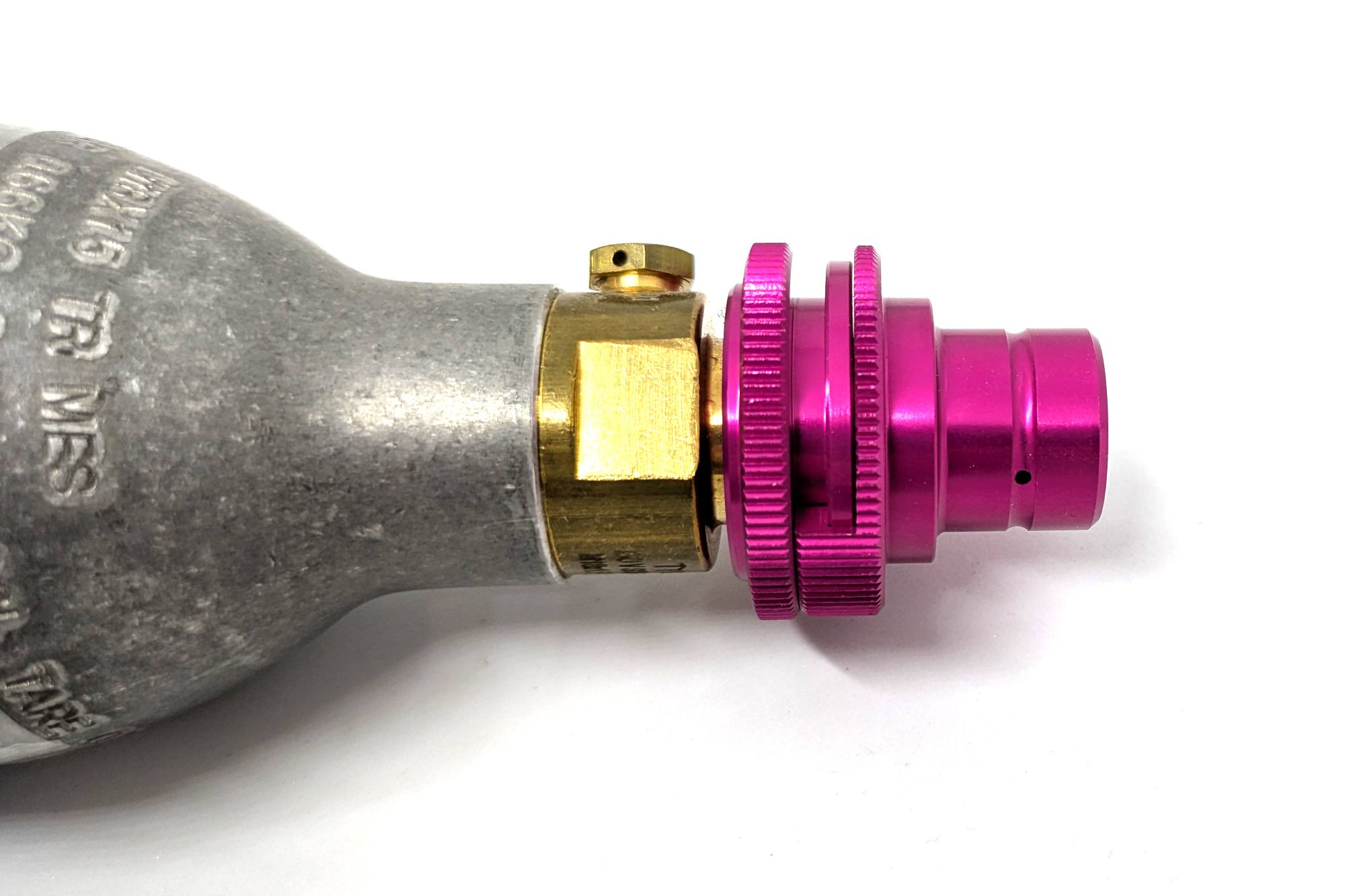 QWORK® CO2-adapter hogedrukslang 1,5 m, CO2 W21.8-14 cilinder adapter