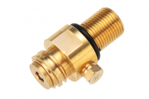 SodaStream-klep bovenaan