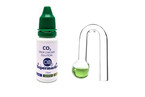 Foto van U-vorm CO2 Drop Checker