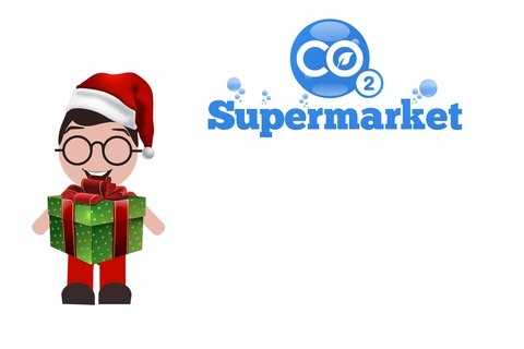 Foto van cadeaubon voor Kerstmis van CO2 Supermarket