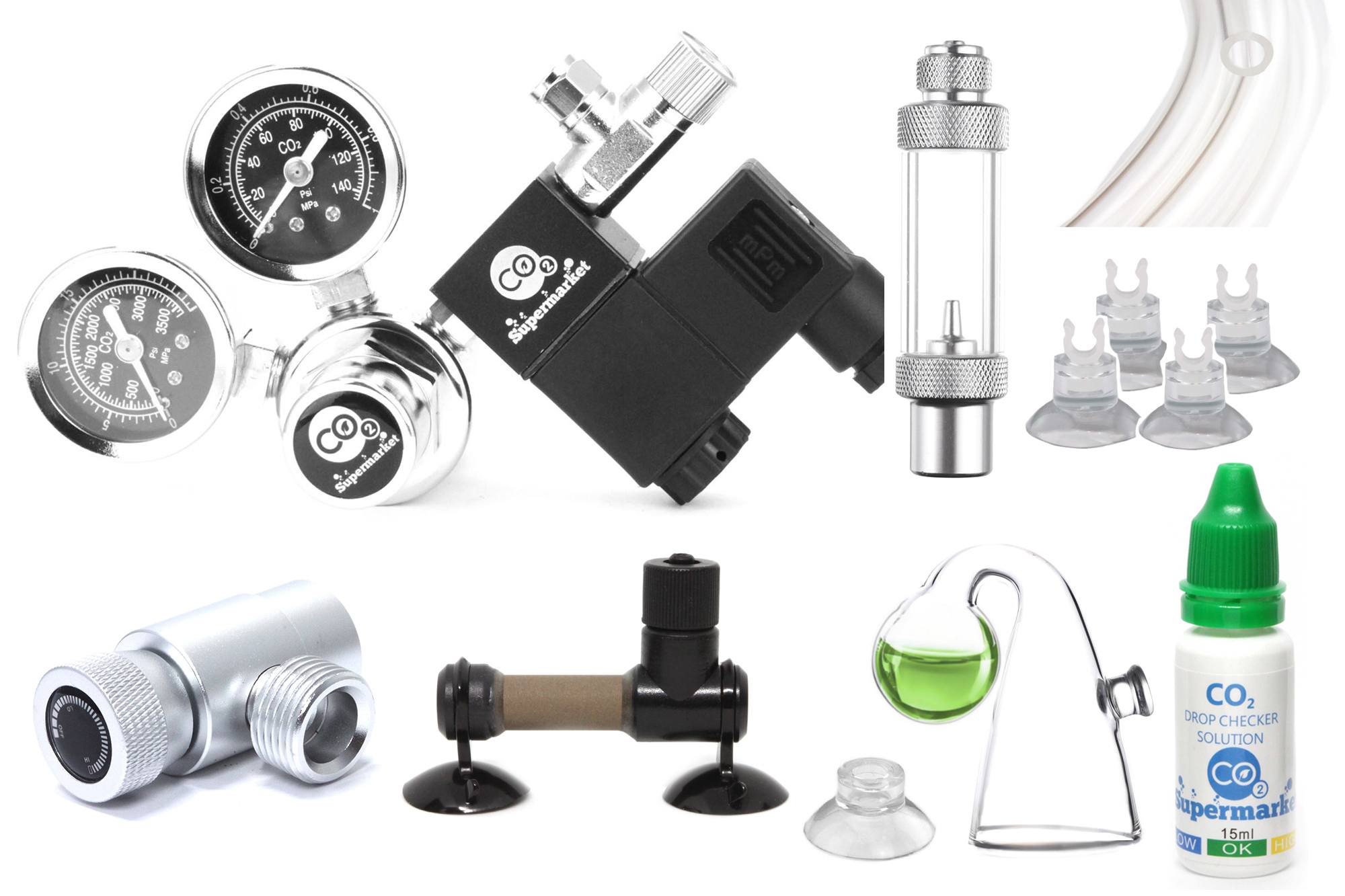 Geavanceerd CO2-aquariumsysteem voor geplant aquarium 80L - 500L