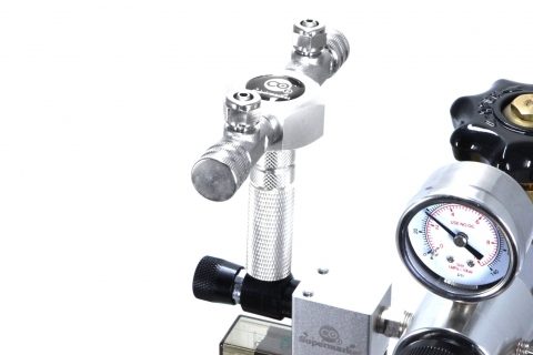 2-weg CO2-splitter voor aquariumregelaar